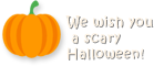 We wish you a scary Halloween!